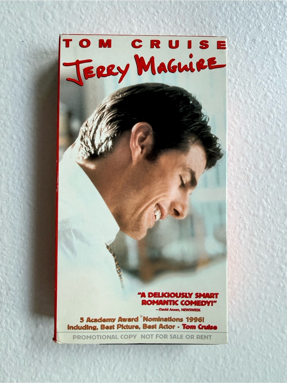 RARE Jerry Maguire COLUMBIA TRISTAR VHS 1997 Tape Video Movie Tom Cruise